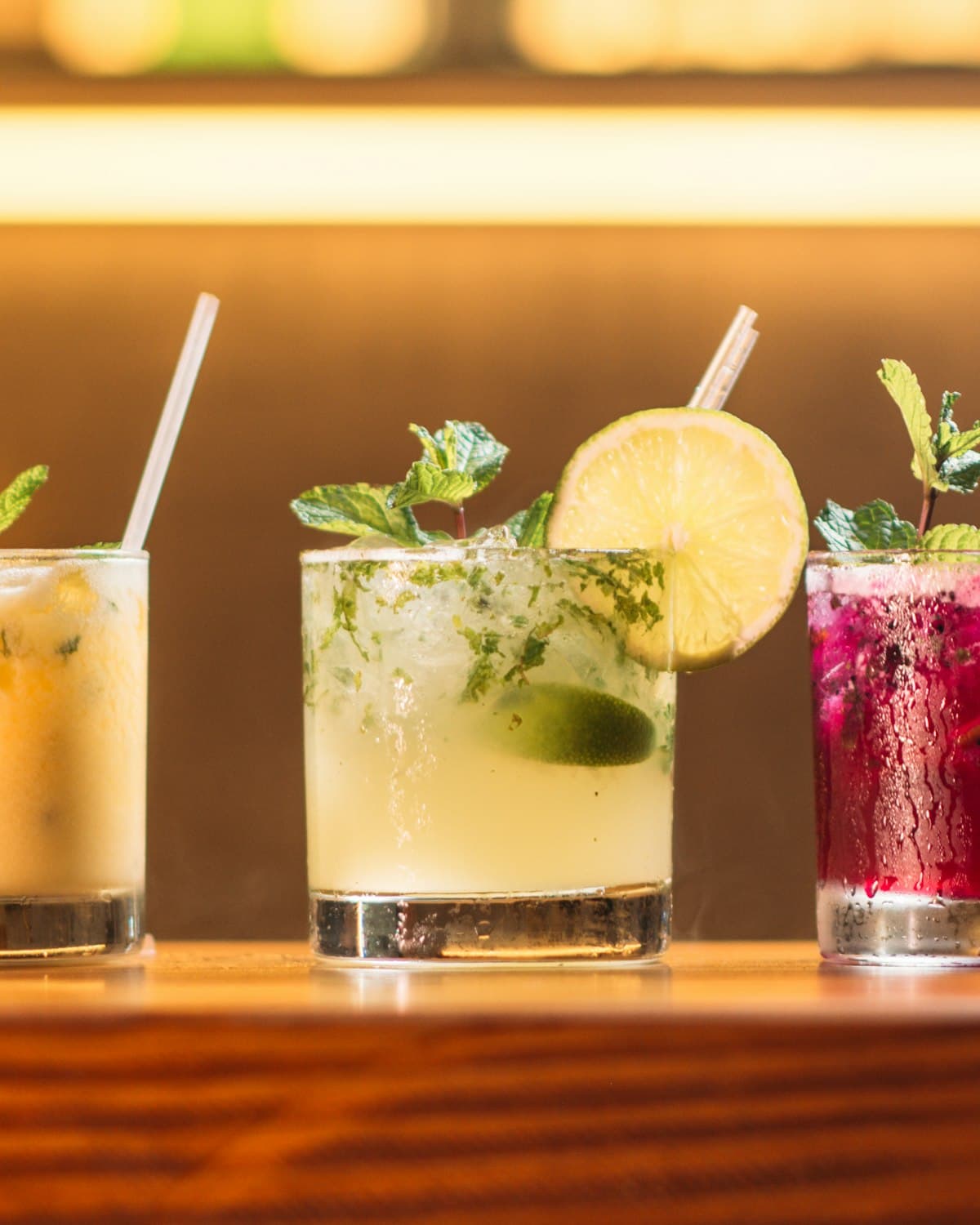 Les cocktails du bar de la Maison Noir
